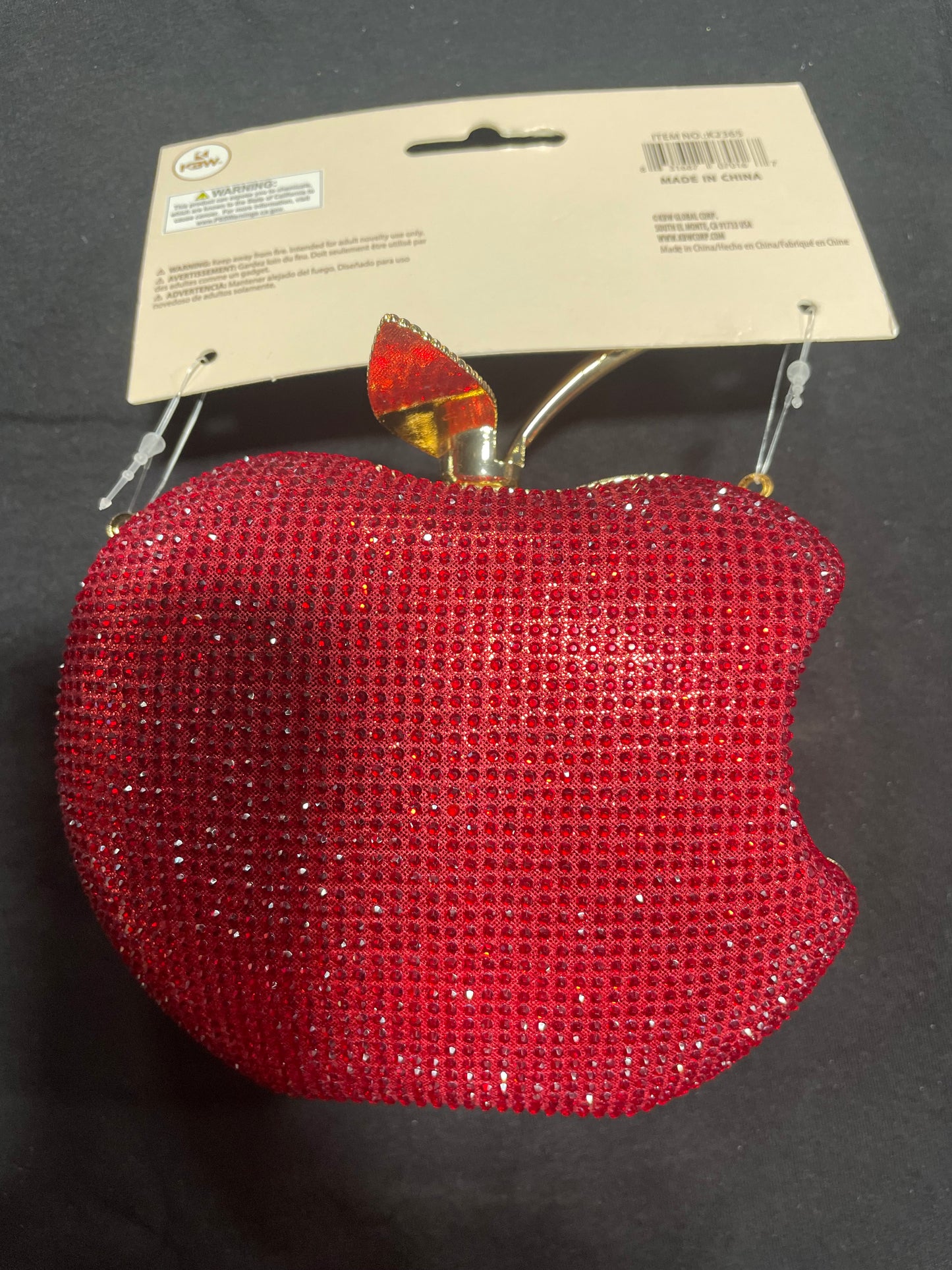 APPLE CLUTCH PURSE