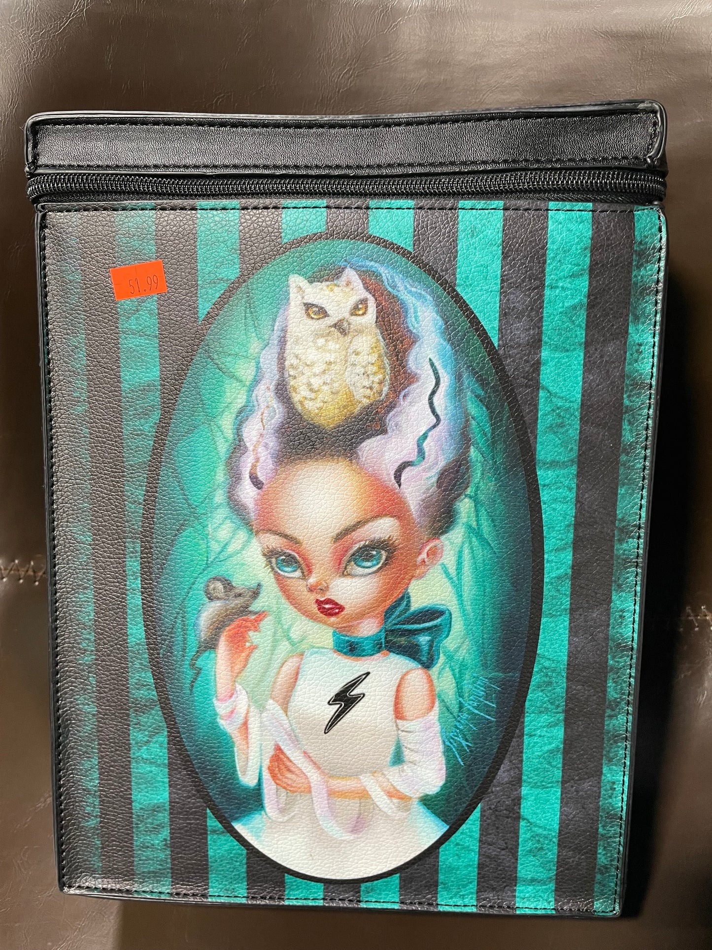 BLACK/GREEN CHARACTER POCKETBOOK