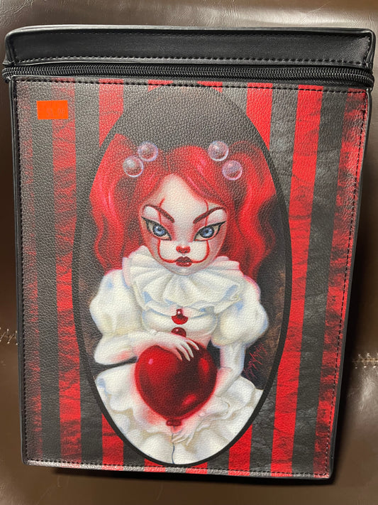 RED/BLACK CLOWN POCKETBOOK