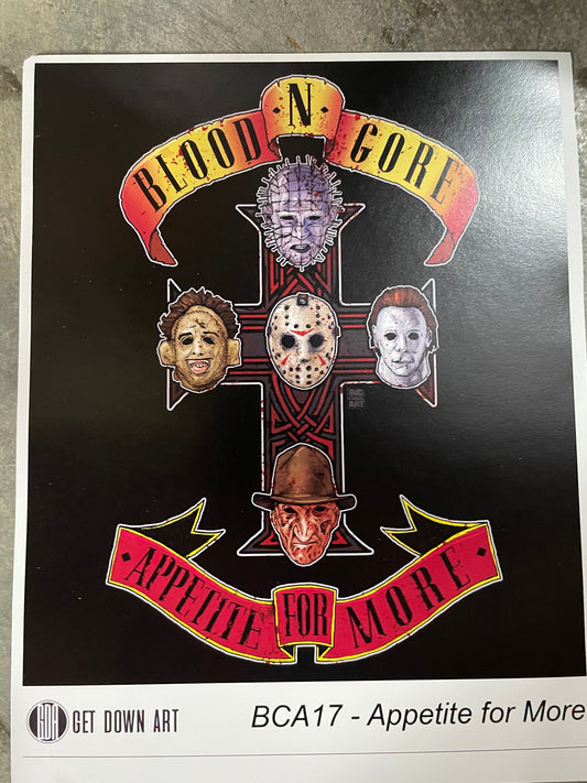 BLOOD-N-GORE TEE SHIRT