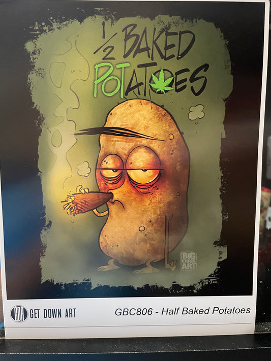 1/2 BAKED POTATOES TEE SHIRT