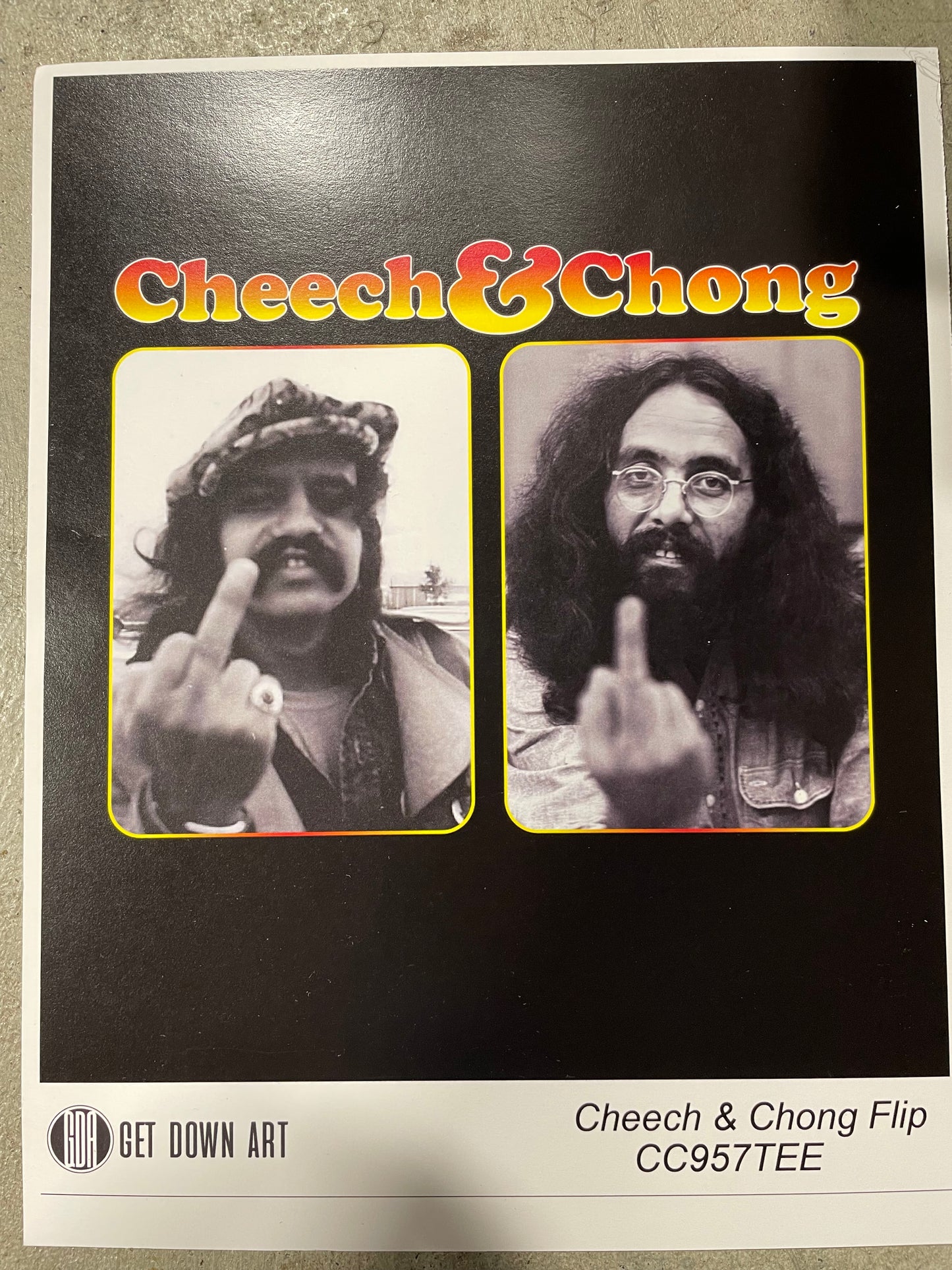 CHEECH & CHONG FLIP TEE SHIRT