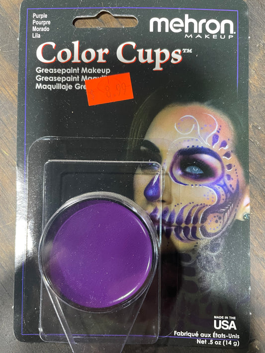 MEHRON PURPLE COLOR CUPS MAKEUP