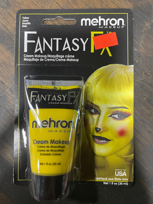 FANTASY FX YELLOW CREME MAKEUP (MEHRON)