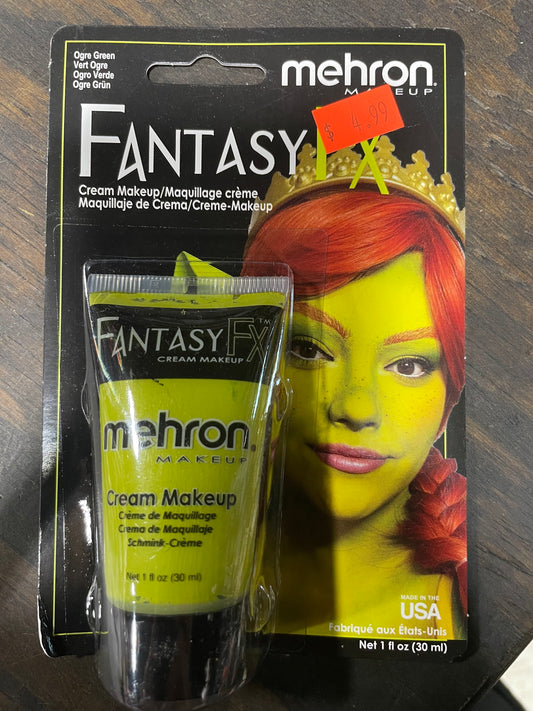 FANTASY FX OGRE GREEN CREME MAKEUP (MEHRON)