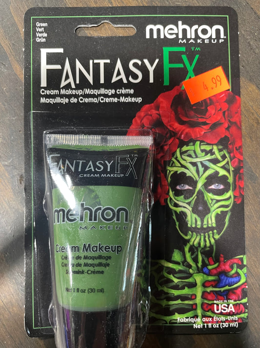 FANTASY FX GREEN CREME MAKEUP (MEHRON)