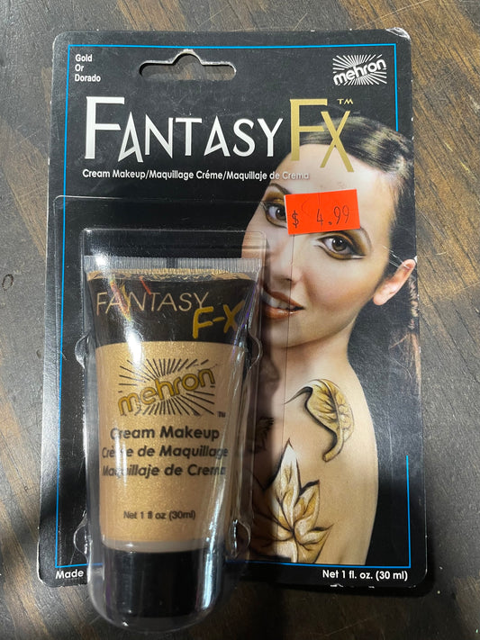 FANTASY FX GOLD CREME MAKEUP (MEHRON)