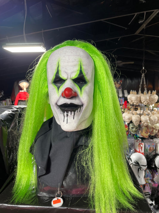 SILICONE CLOWN HALF MASK