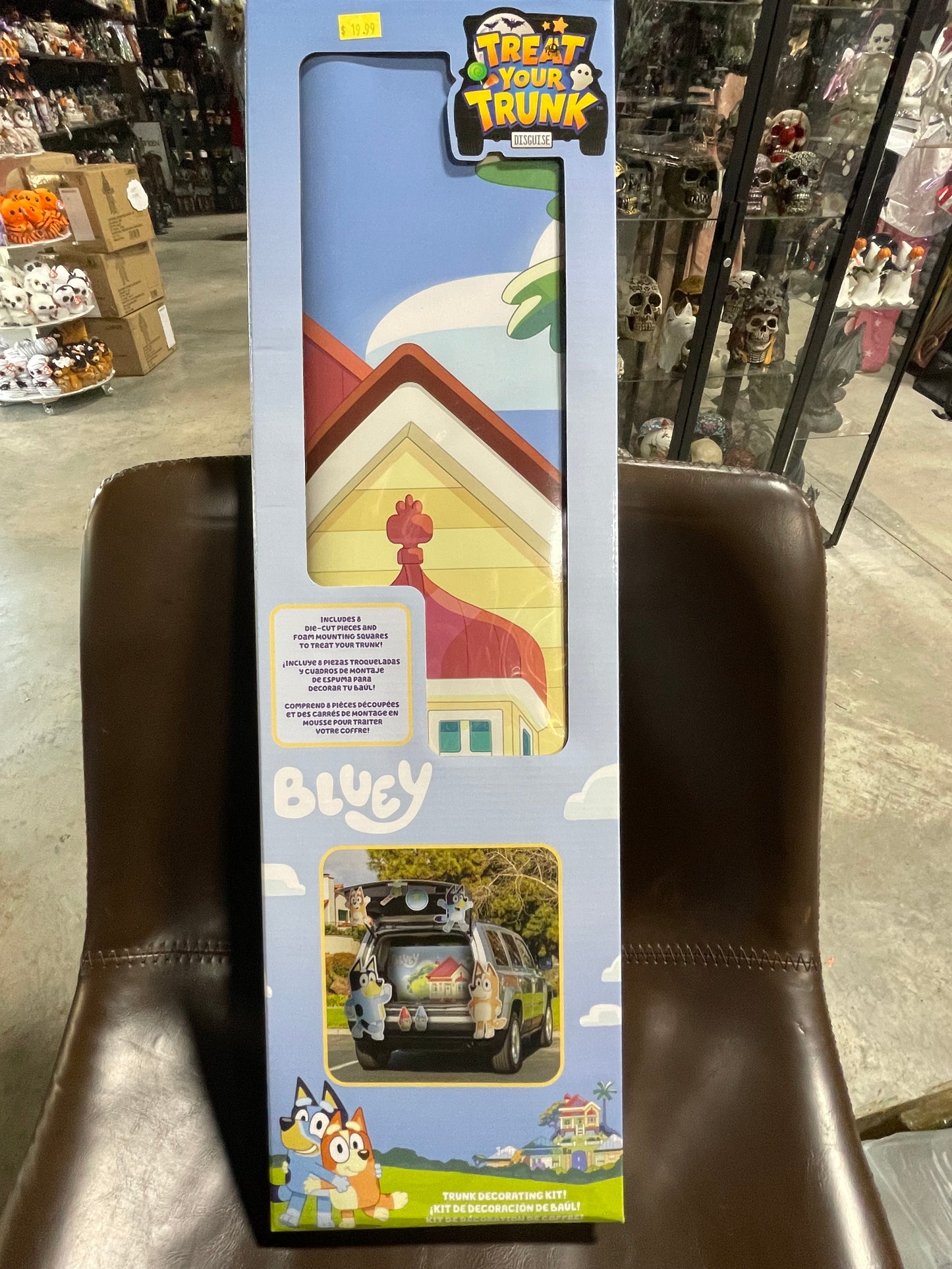 TRUNK OR TREAT BLUEY CAR DECOR KIT