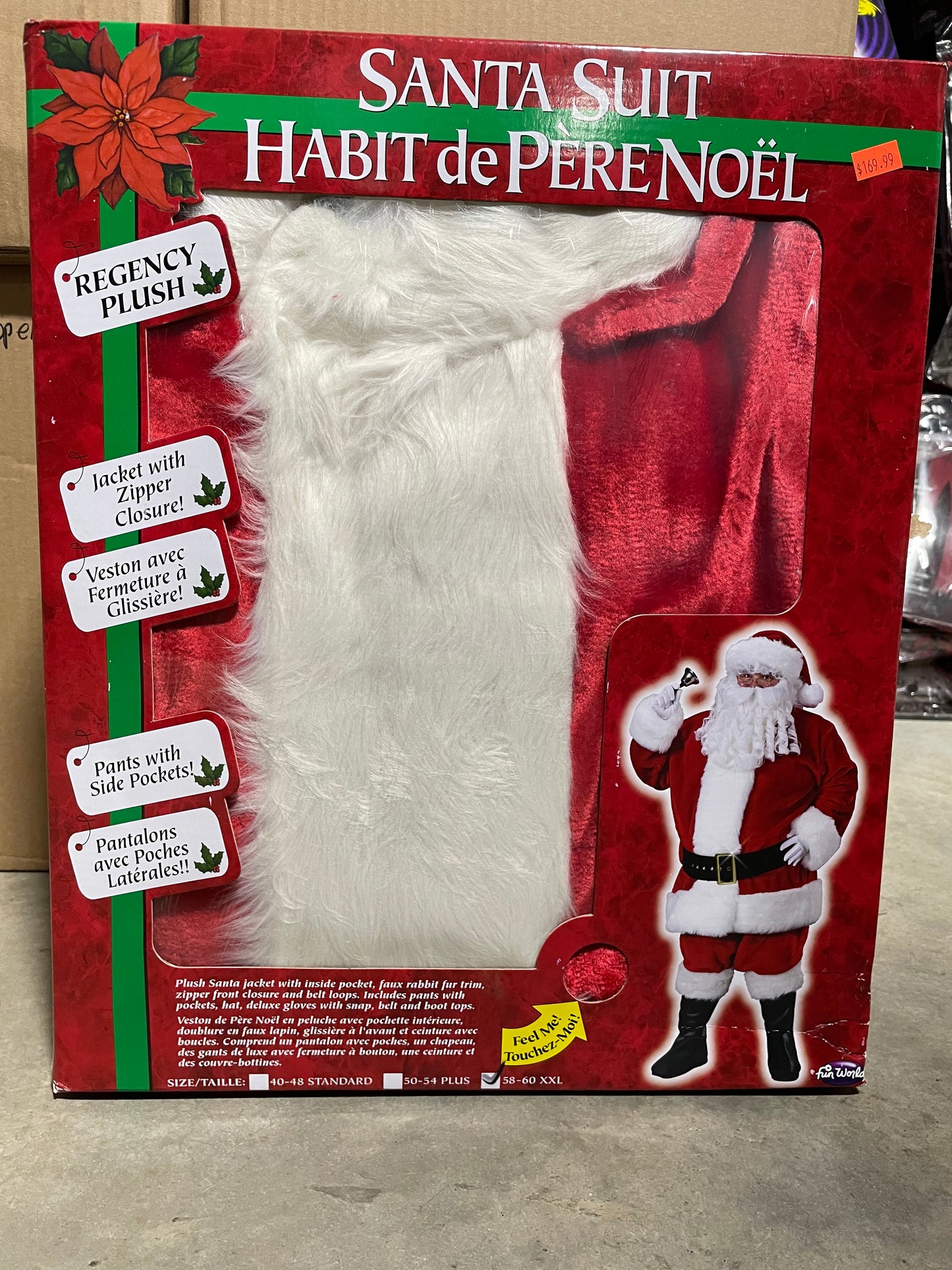 Regency Plush Santa Suit