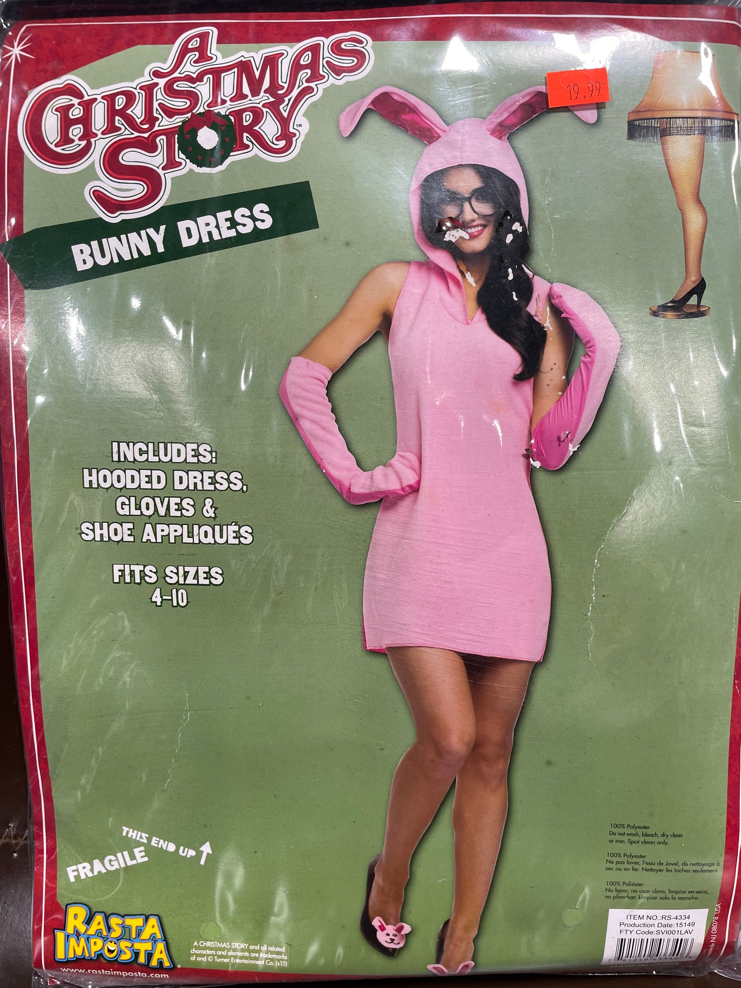 A Christmas Story Bunny Dress