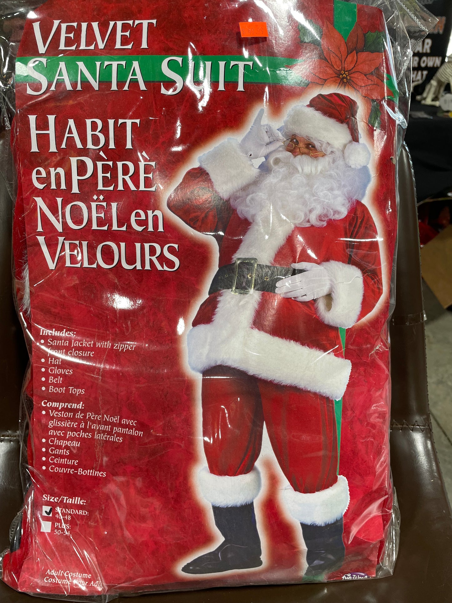 Velvet Santa Suit
