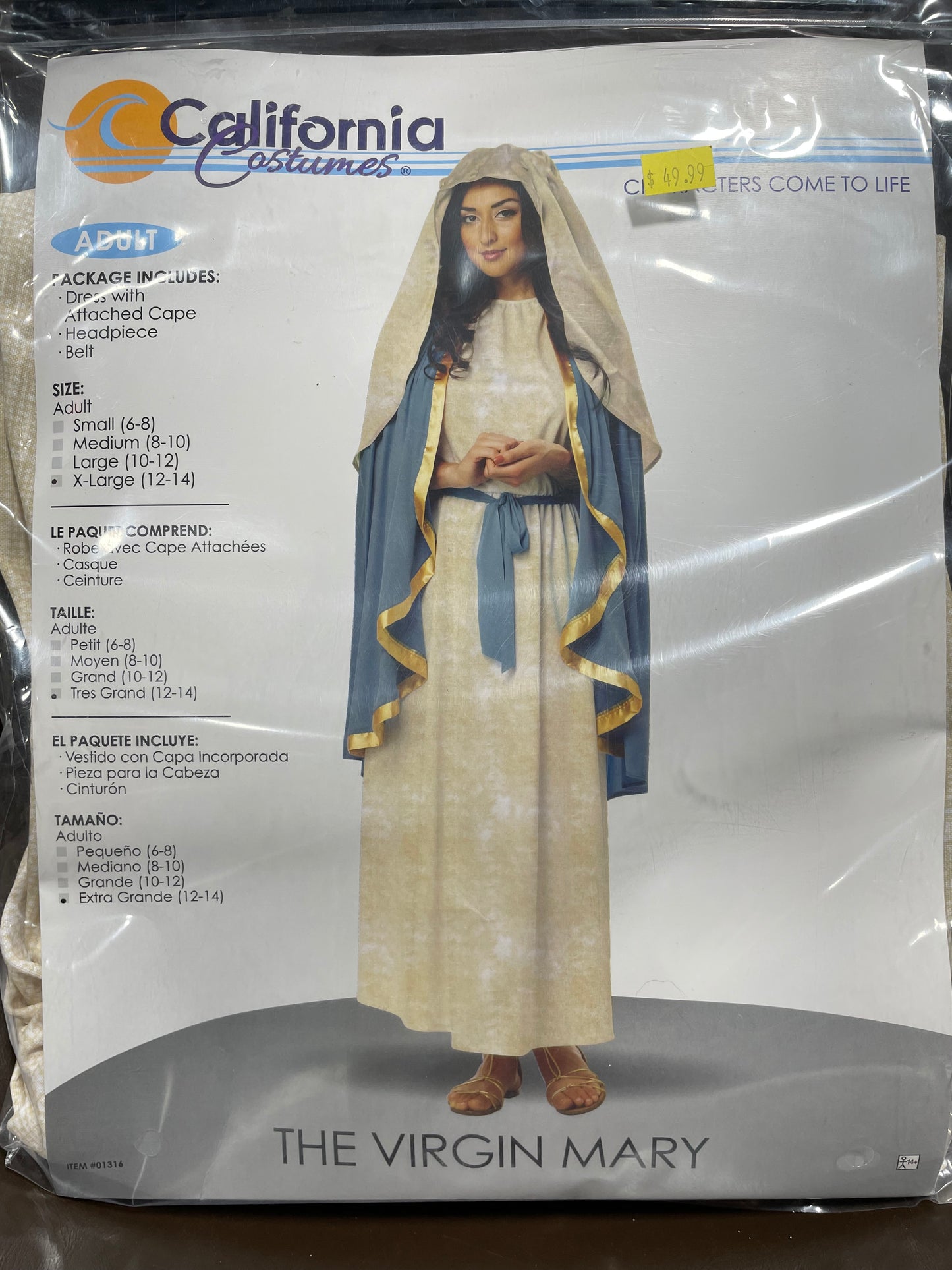 The Virgin Mary Costume