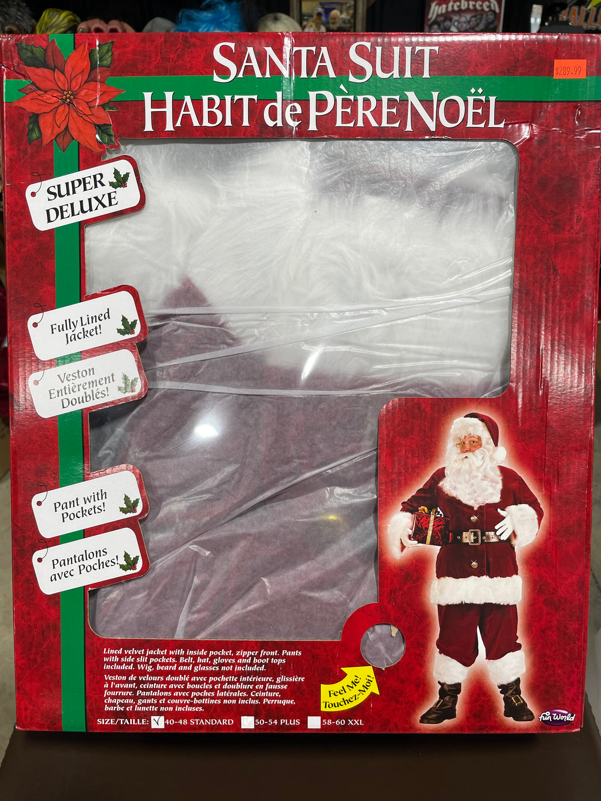 Halco Santa Padding Super Deluxe Santa Suit – All Star Halloween