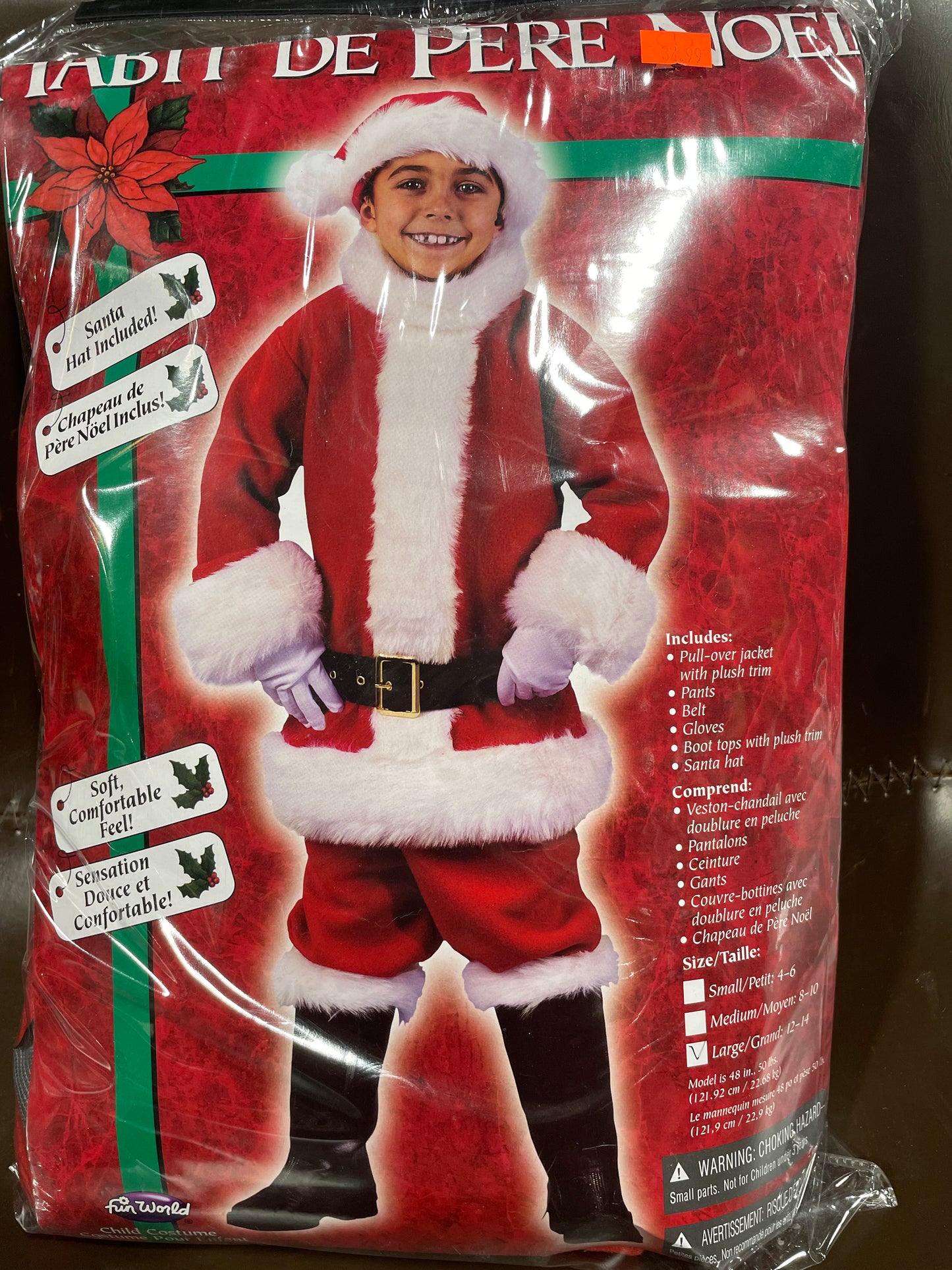 Child Santa Suit
