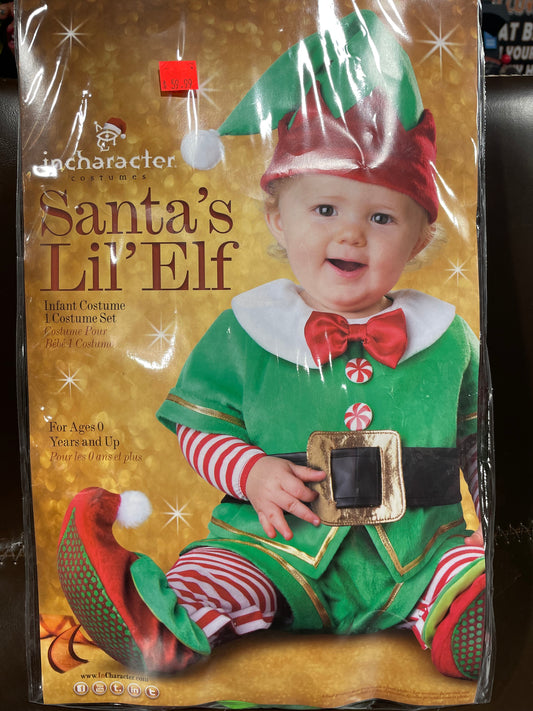 Santa's Lil Elf Costume