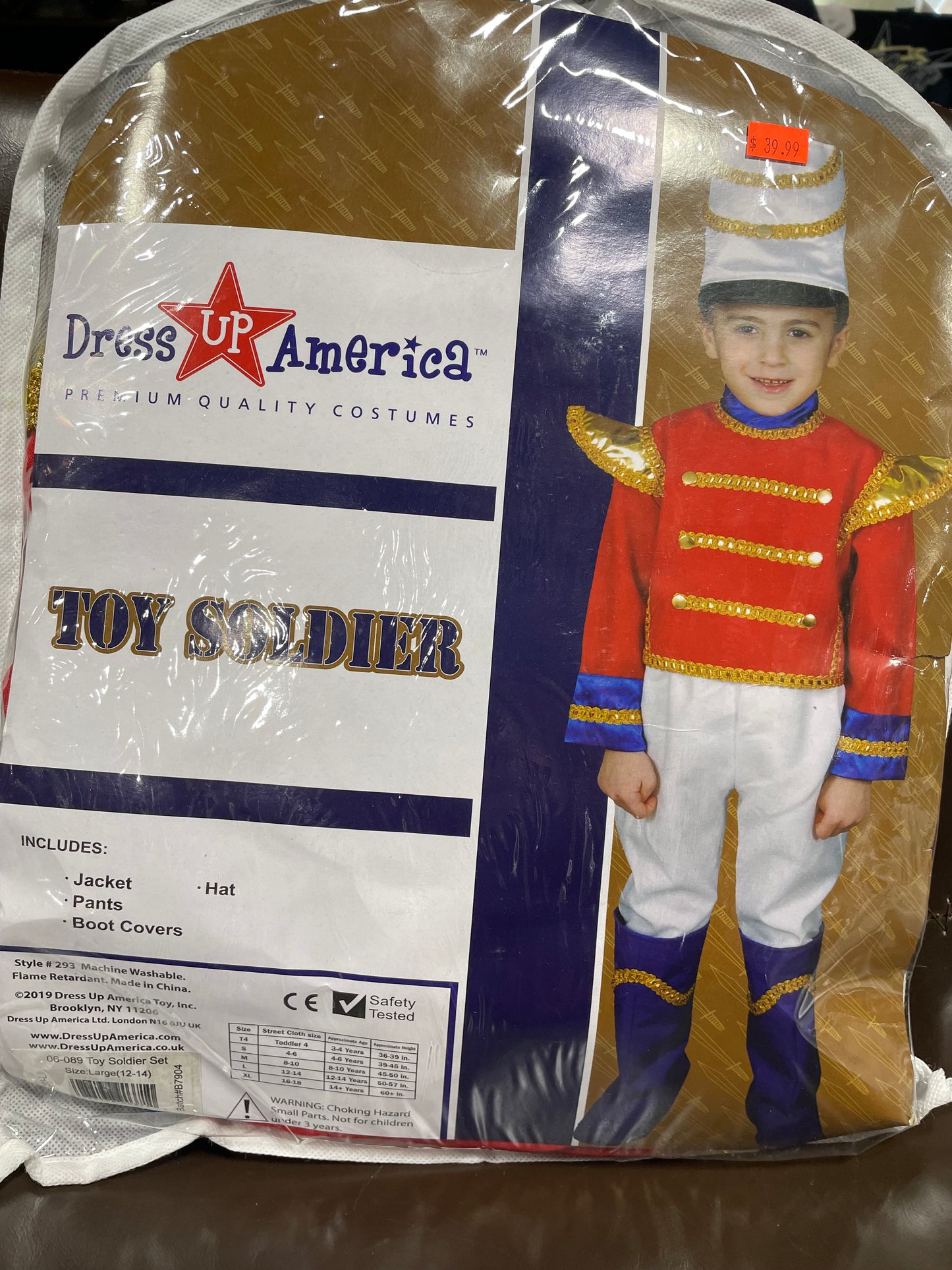 Toy Soldier Costume Set