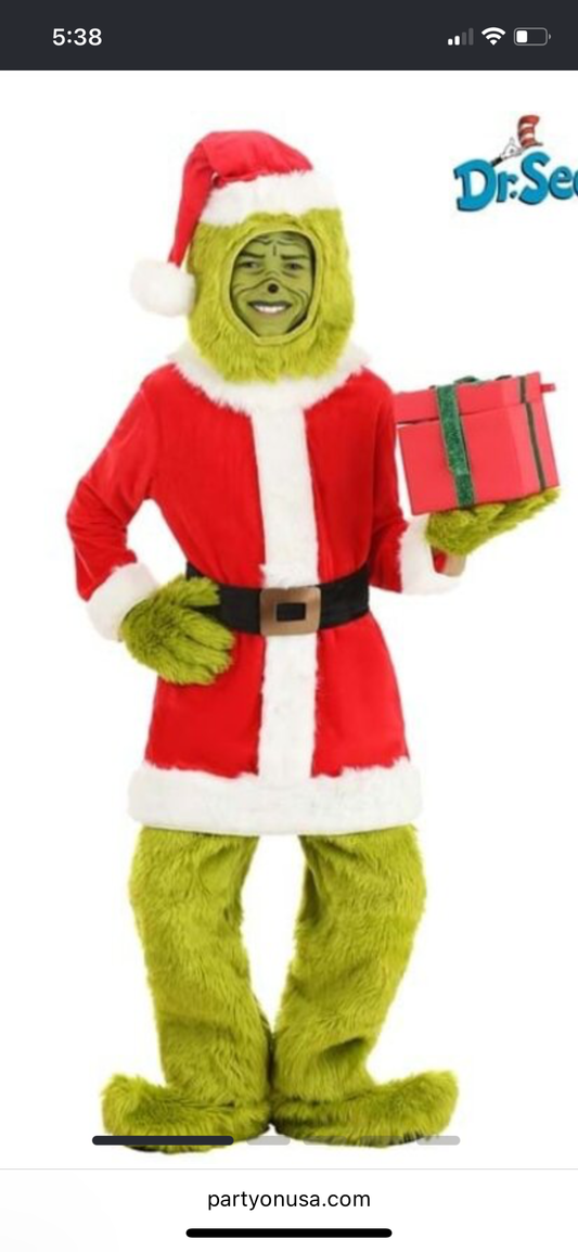 THE GRINCH COSTUME