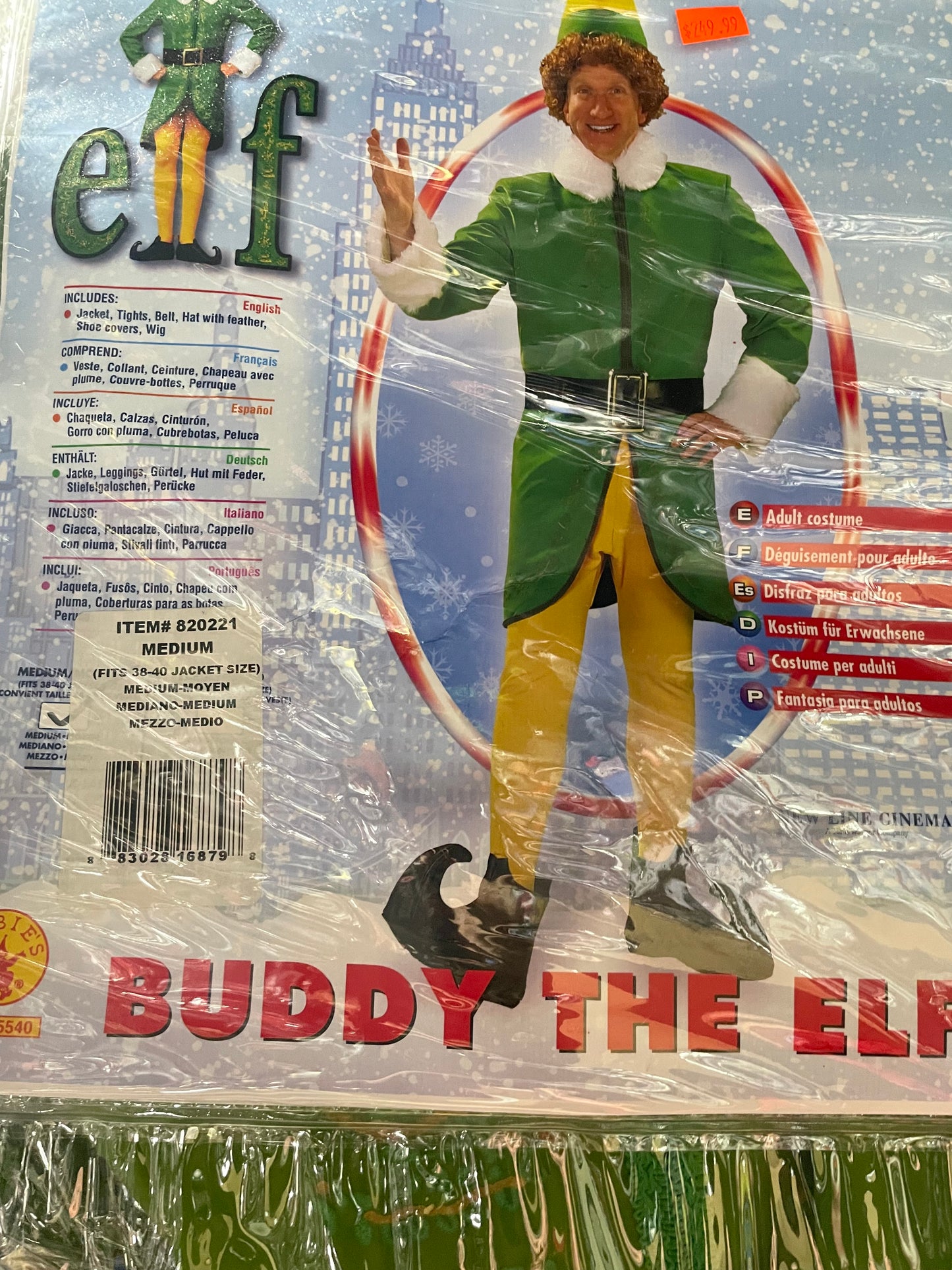 BUDDY THE ELF COSTUME