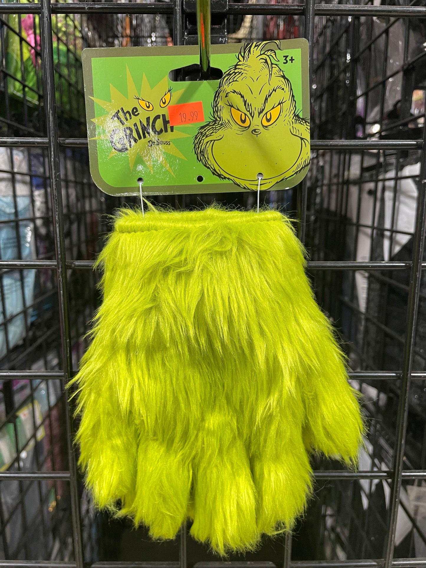 THE GRINCH FUR HANDS