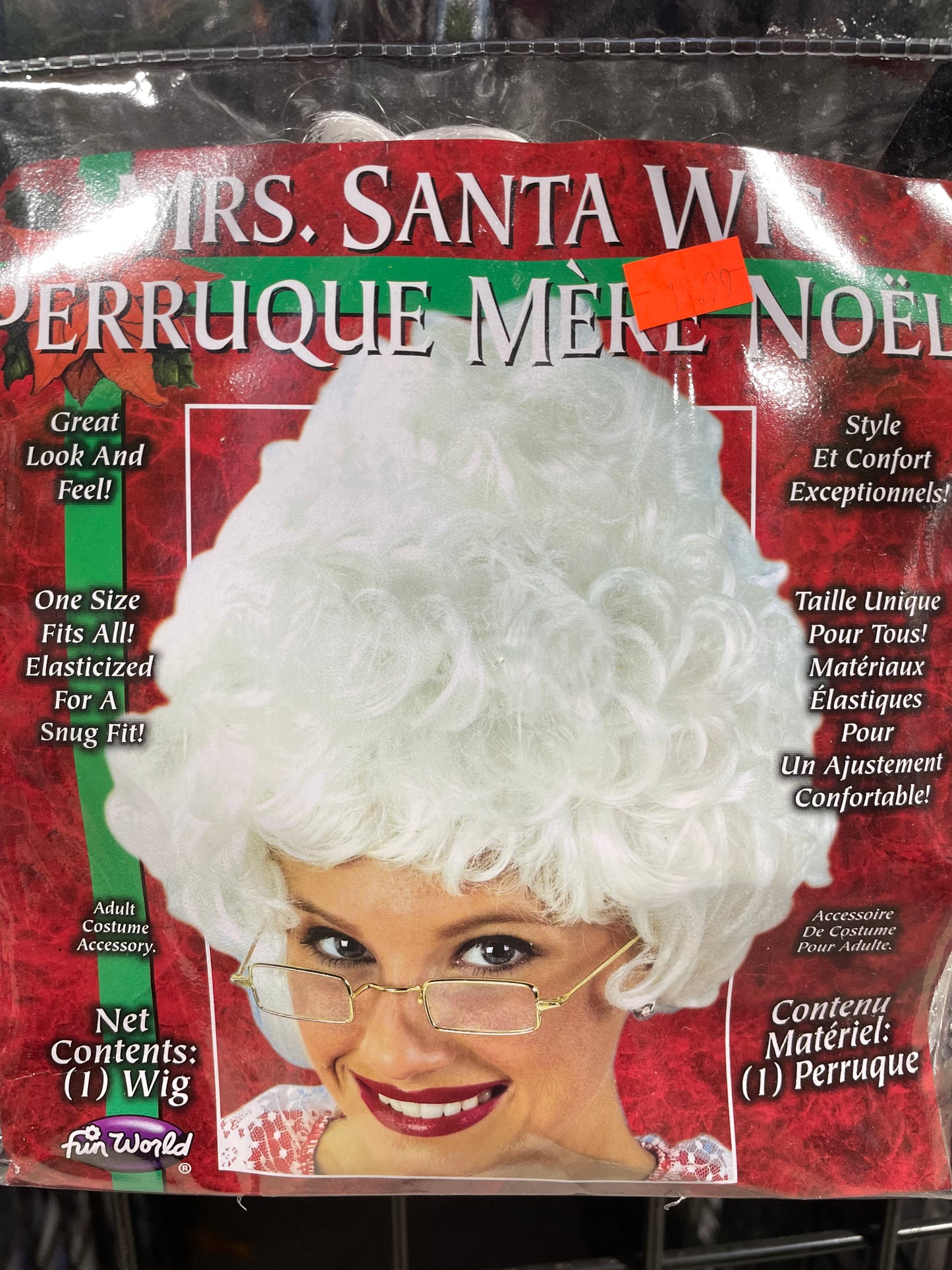 MRS. Santa Wig