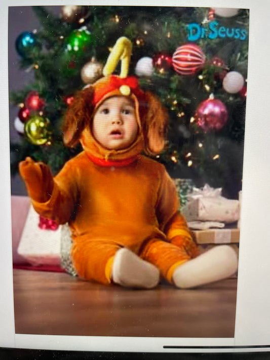 MAX FROM THE GRINCH COSTUME