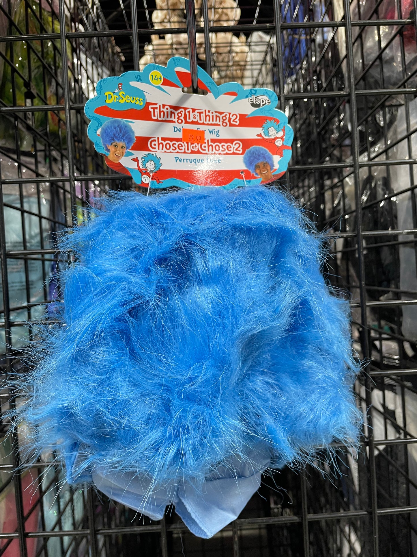 THING 1 & 2 DELUXE FUR WIG