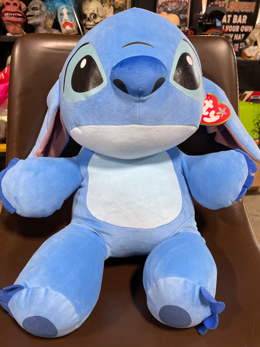 LARGE STITCH BEANIE BABY (BEANIE BUDDY)