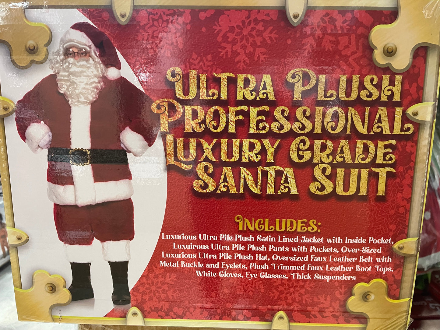 ULTRA PLUSH PROFESSIONAL LUXURY GRADE SANTA SUIT