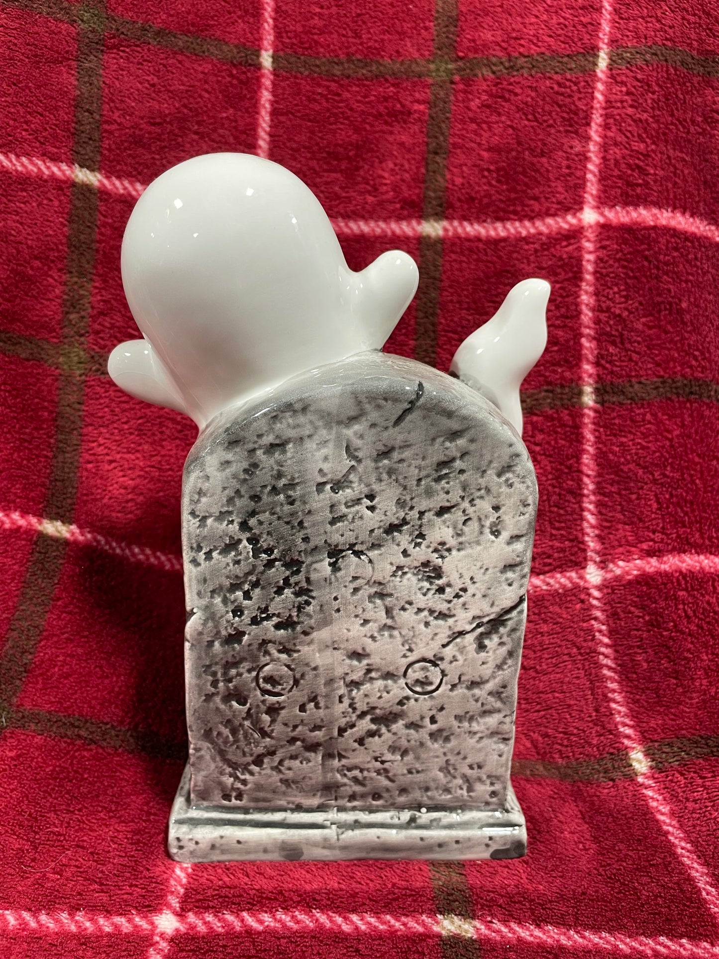 REST IN PIECES GHOST FIGURINE