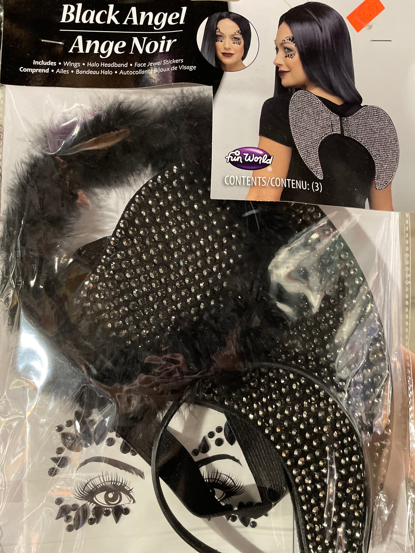 BLACK ANGEL WINGS KIT