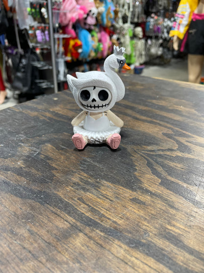 FURRY BONES (SWAN) FIGURINE