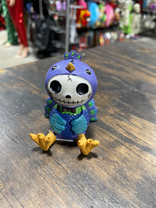 FURRY BONES (PEACOCK) FIGURINE