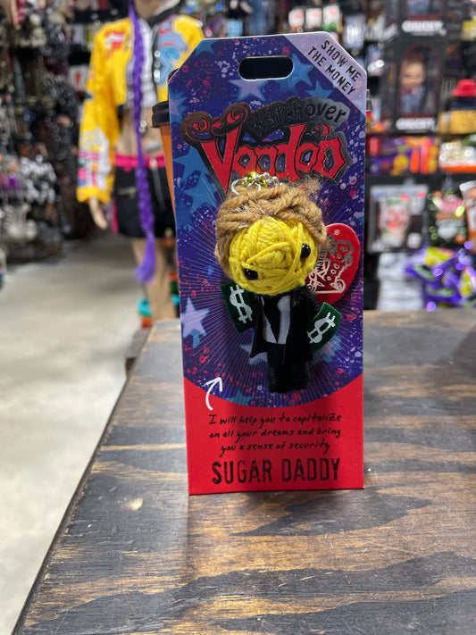 SUGAR DADDY WATCHOVER VOODOO KEYCHAIN