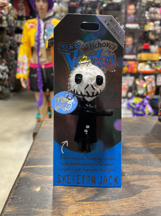 SKELETON JACK WATCHOVER VOODOO KEYCHAIN
