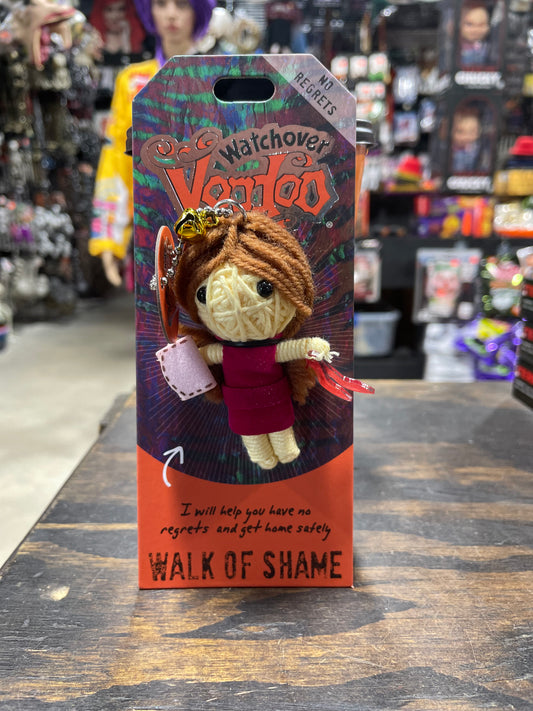 WALK OF SHAME VOODOO KEYCHAIN