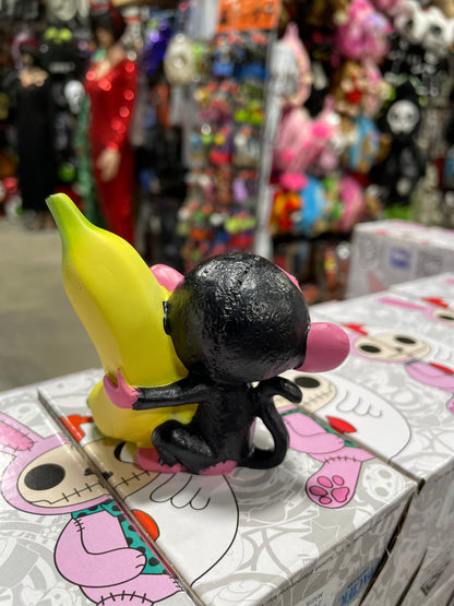 FURRYBONE BLACK MUNKY FIGURINE