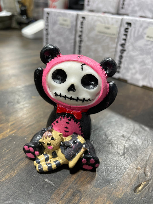 FURRYBONE PINK PANDIE FIGURINE