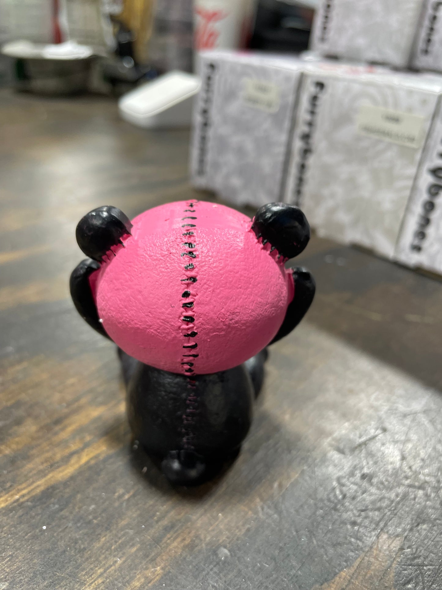 FURRYBONE PINK PANDIE FIGURINE