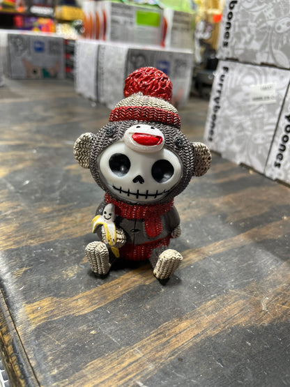 FURRYBONE SOCK MUNKY FIGURINE