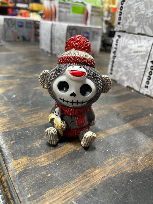 FURRYBONE SOCK MUNKY FIGURINE