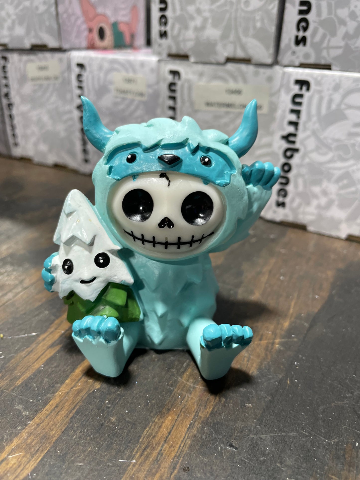 FURRYBONE YETI FIGURINE