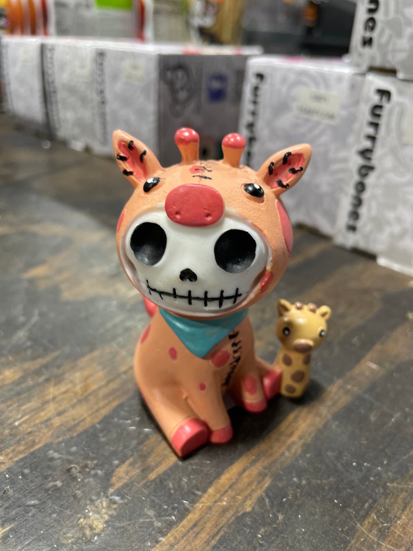 FURRYBONE GIRAFFE KIRIN FIGURINE