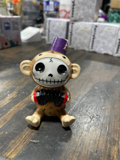 FURRYBONE FEZ MUNKY FIGURINE