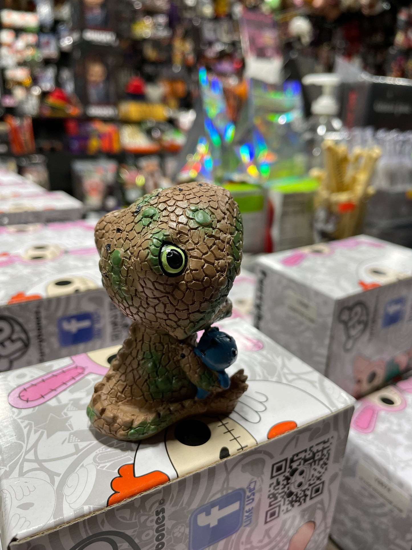 FURRYBONE REX FIGURINE