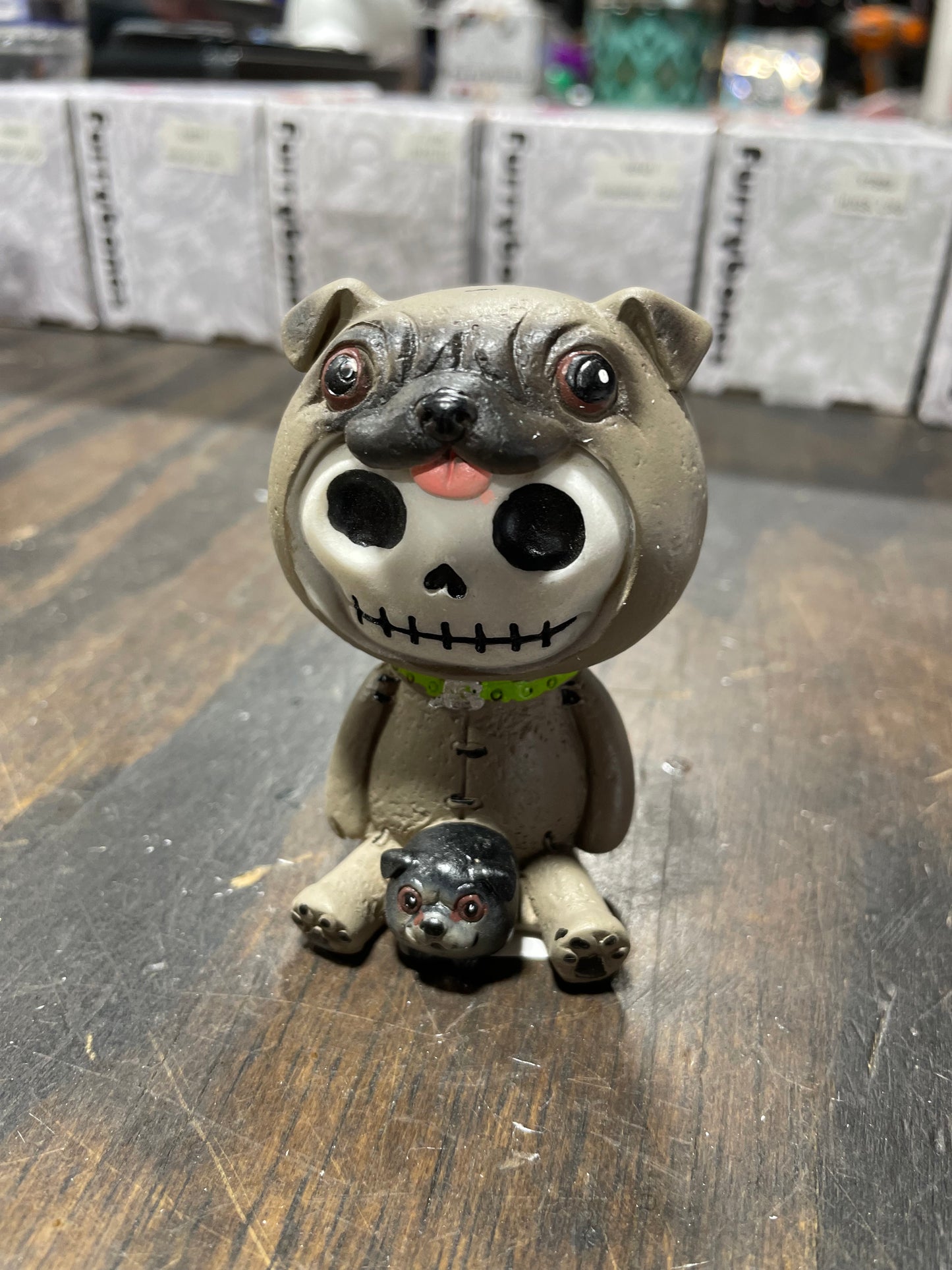 FURRYBONE PUGSLY FIGURINE
