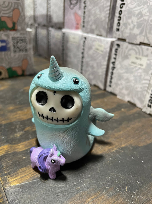 FURRYBONE WHALLY FIGURINE