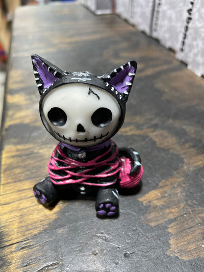 FURRYBONE BLACK MAOMAO FIGURINE