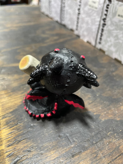 FURRYBONE BLACK SCORCHIE FIGURINE