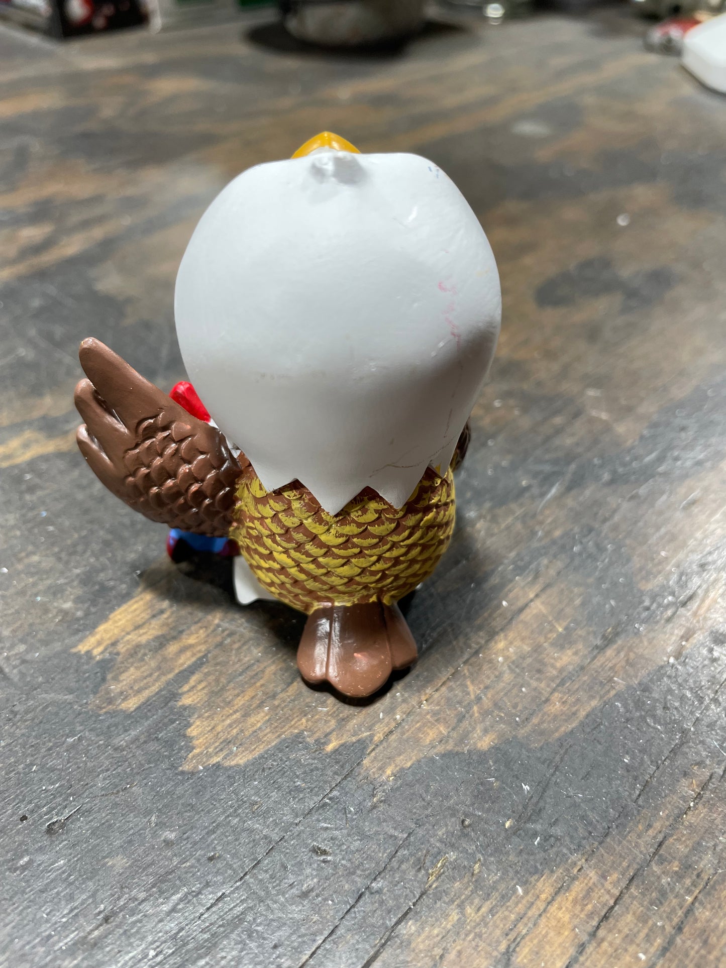BALDIE THE EAGLE FURRYBONE FIGURINE